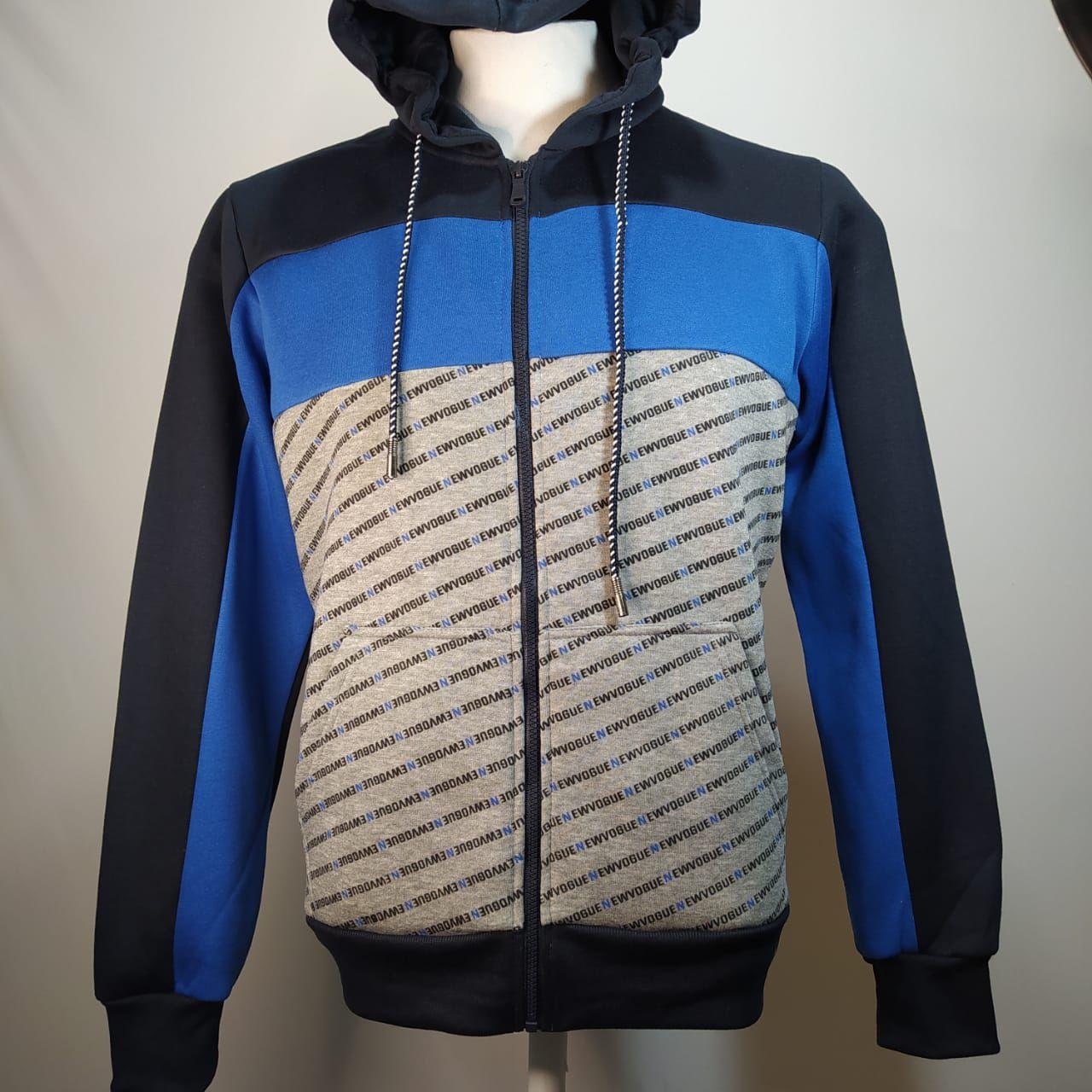 blue hi vis moletom com capuz