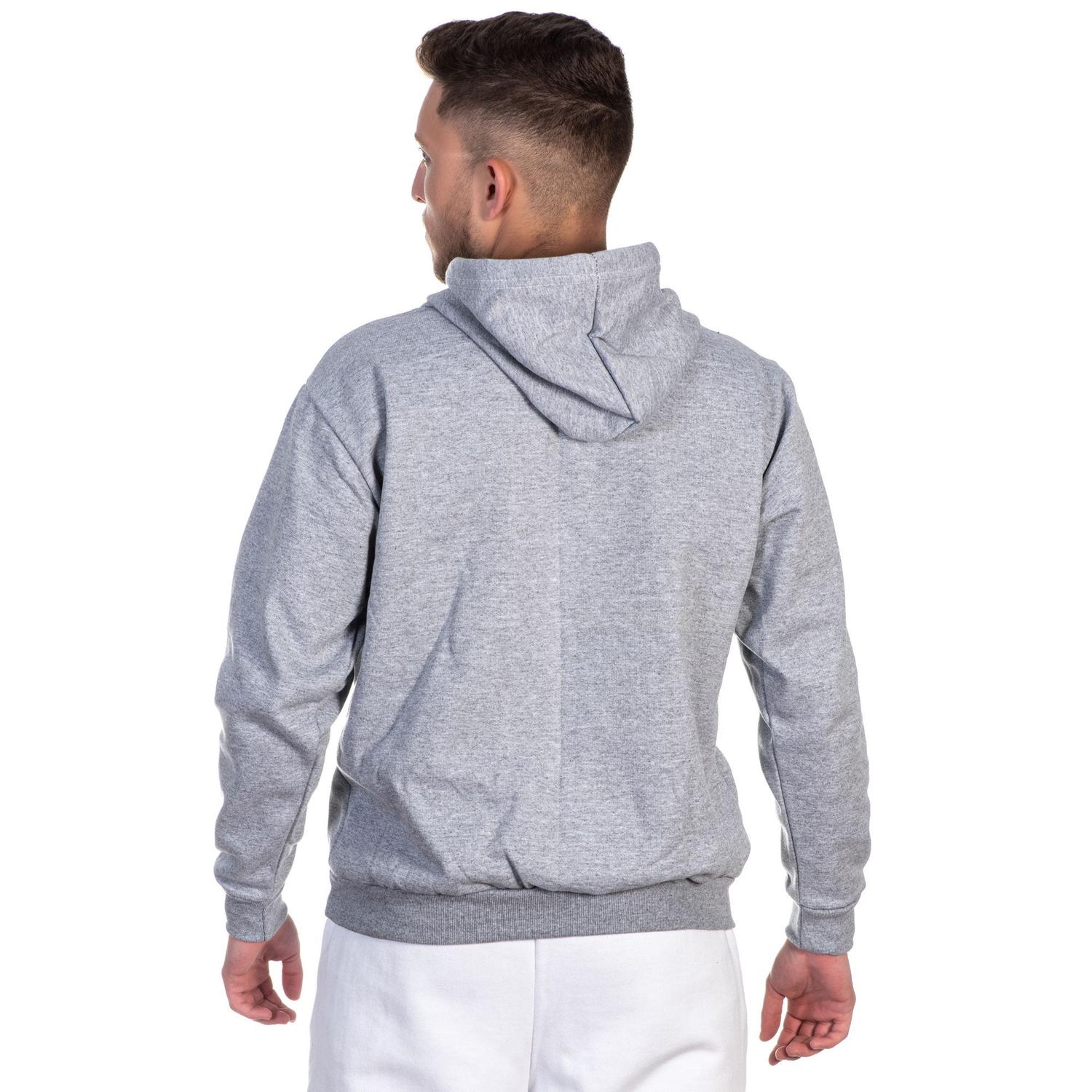 light grey moletom com capuz men