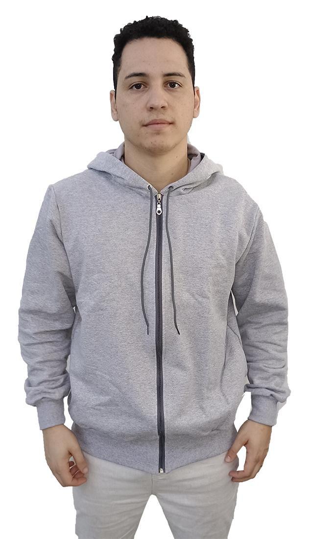 Moletom Canguru Casaco Moletom Masculino Com Ziper Moletom
