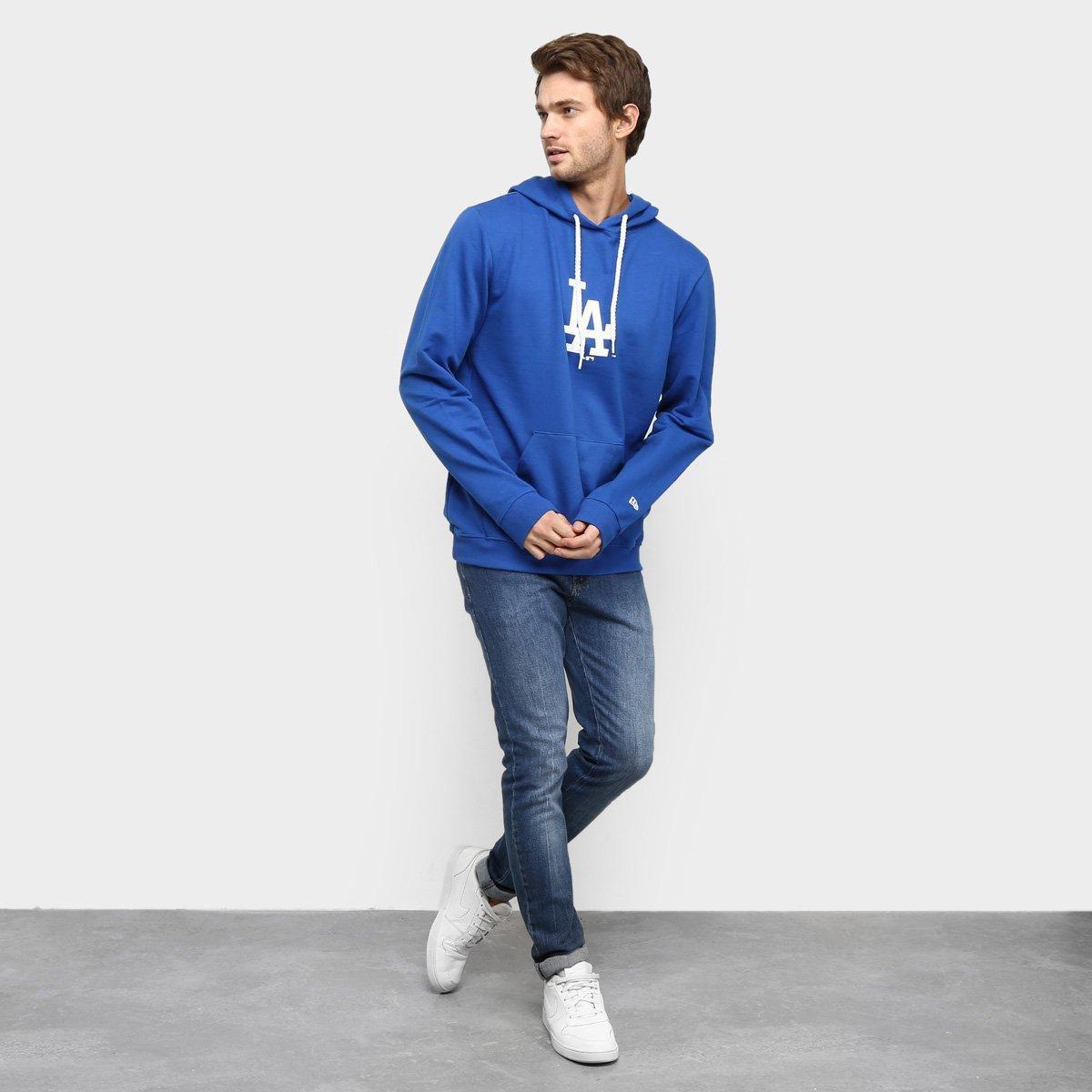 kith la dodgers moletom com capuz