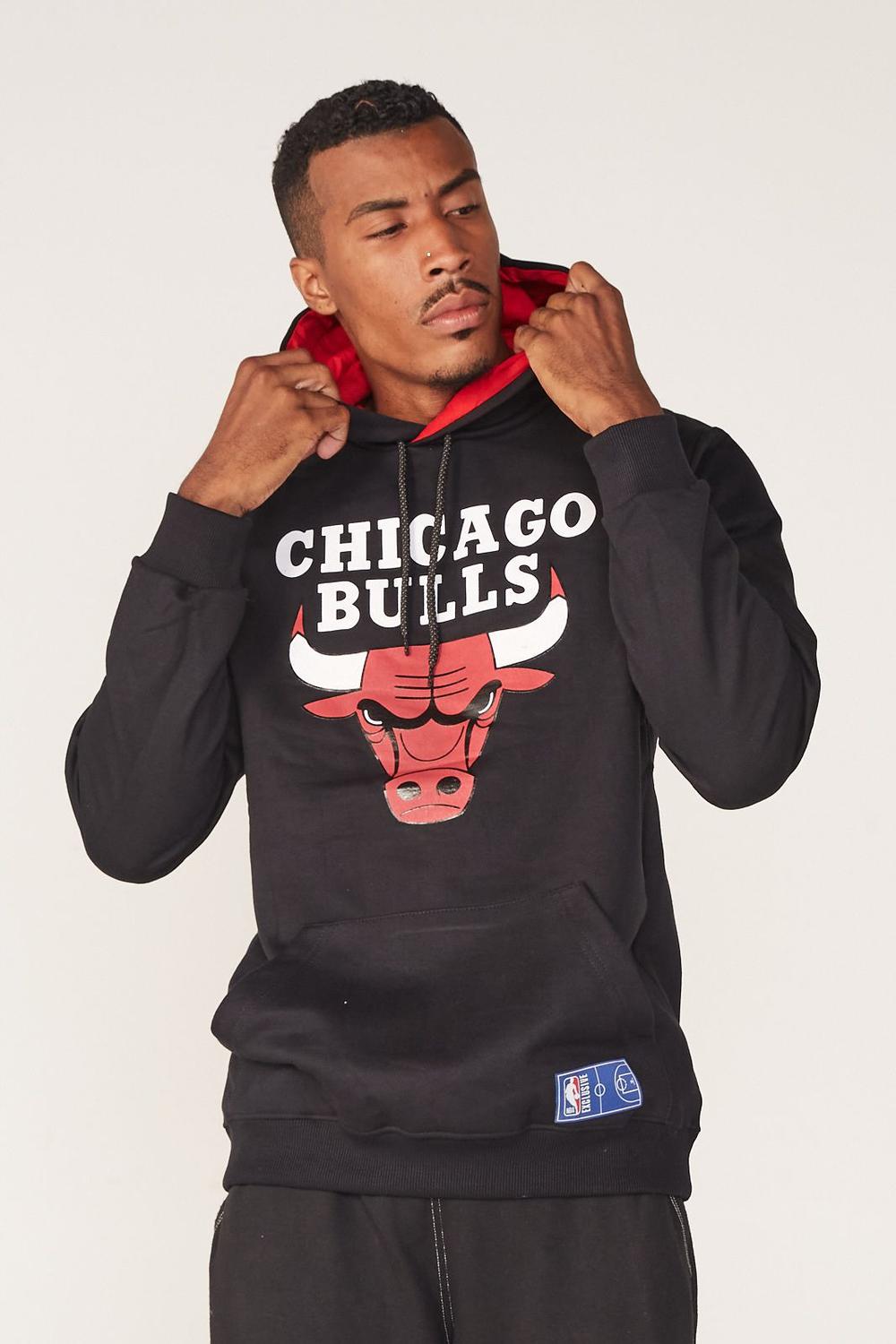 mitchell and ness chicago bulls moletom com capuz