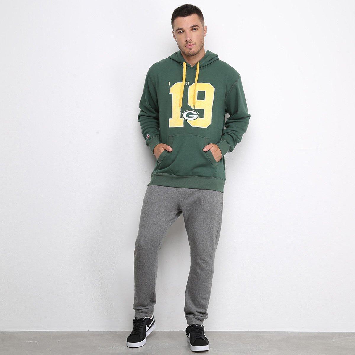 nfl packers moletom com capuz