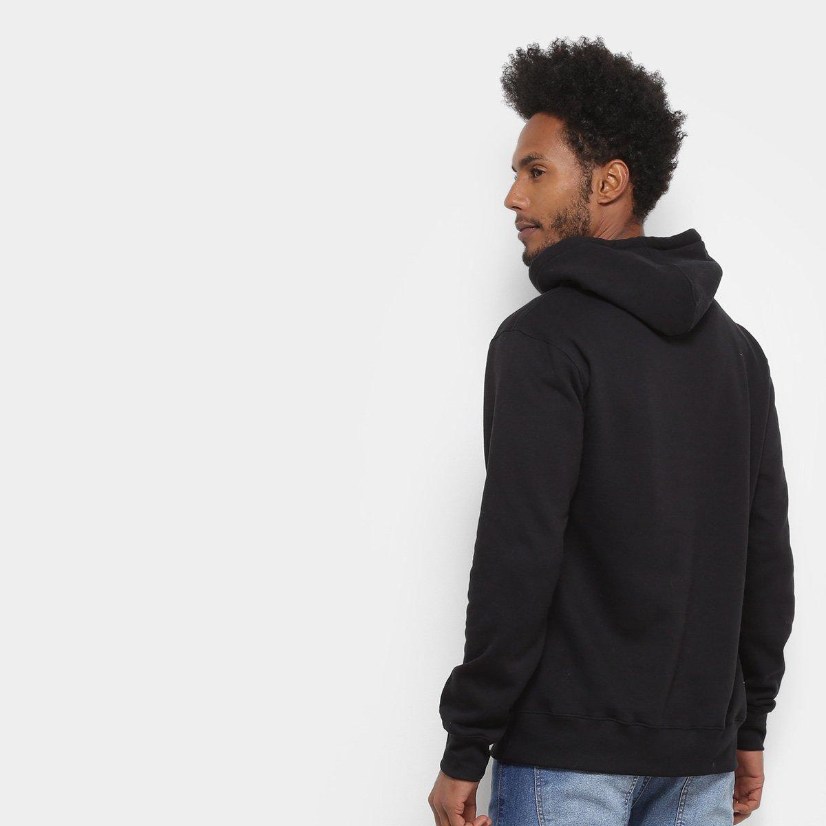 double thick pullover moletom com capuz