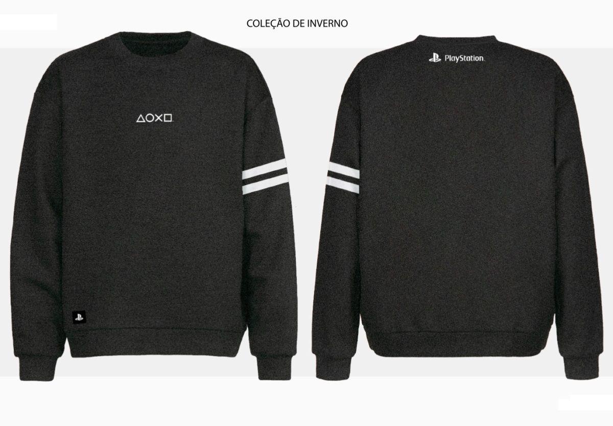 blusa de frio playstation