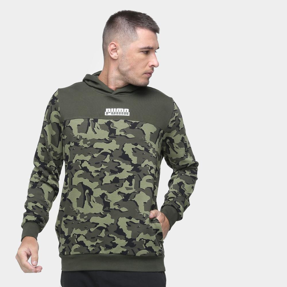 moletom com capuzs puma