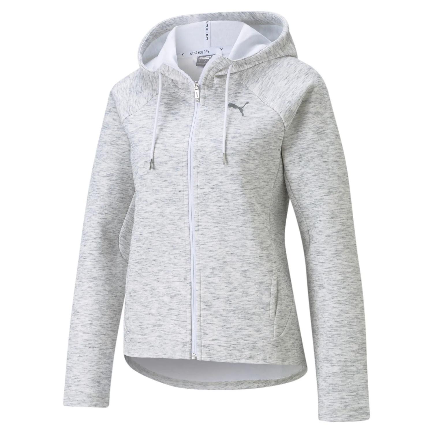 puma black moletom com capuz womens