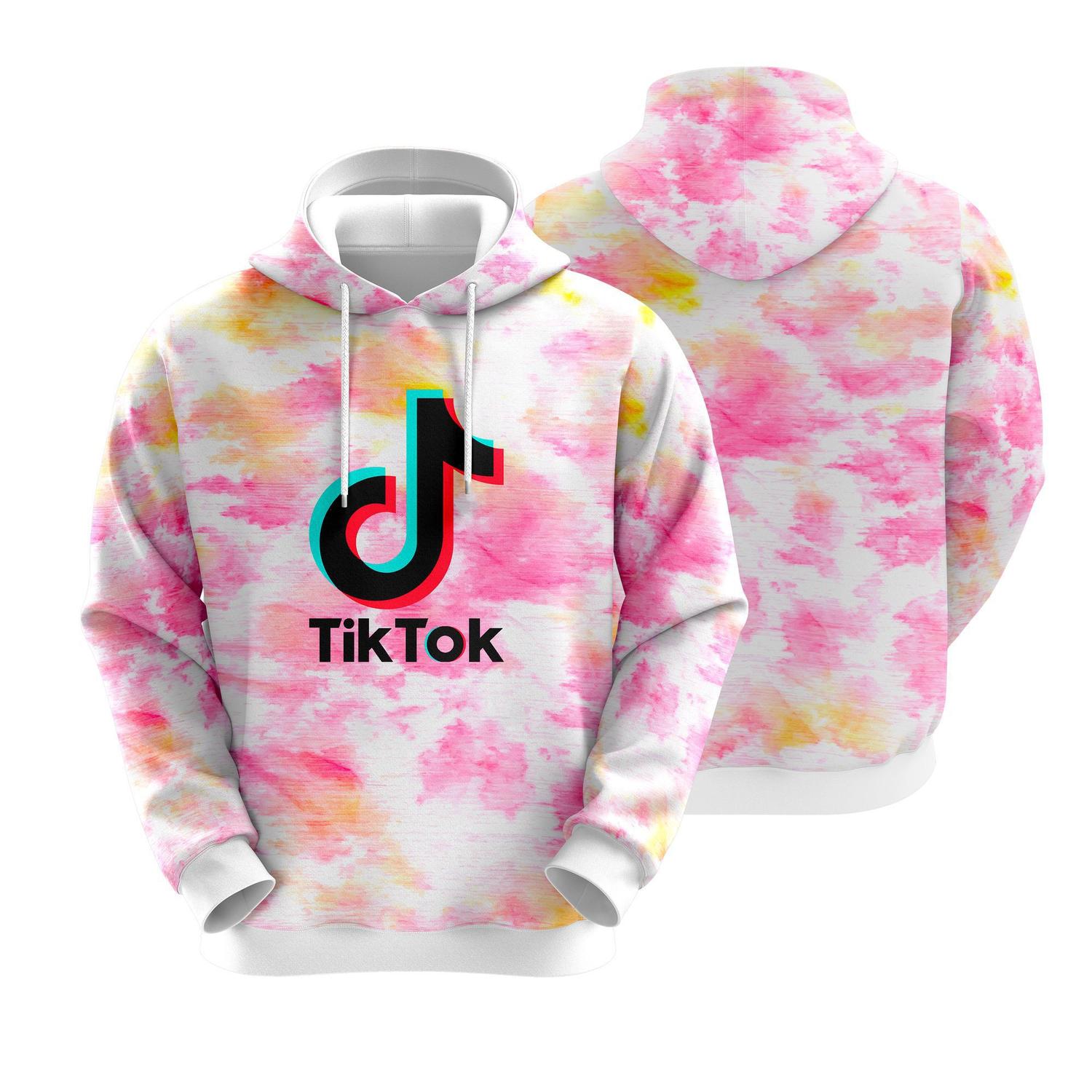 tik tok moletom com capuzs for kids