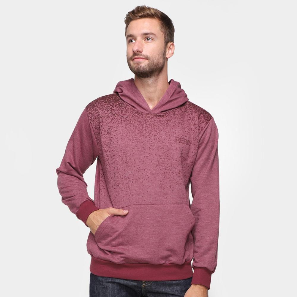 pink wool moletom com capuz