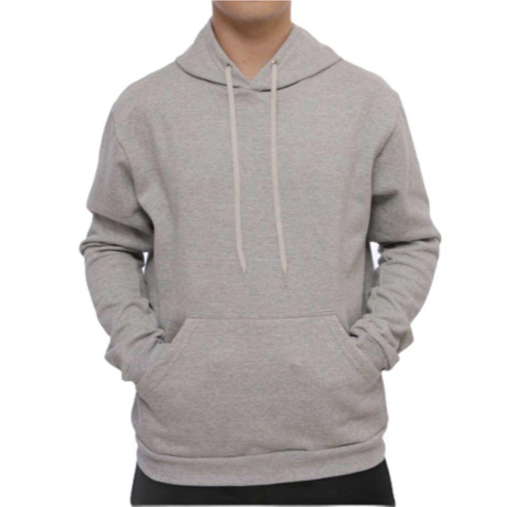 grey colour moletom com capuz