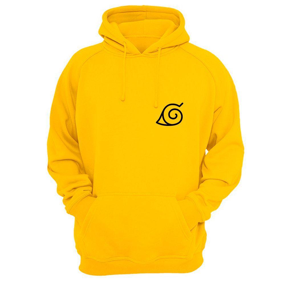 orange naruto moletom com capuz