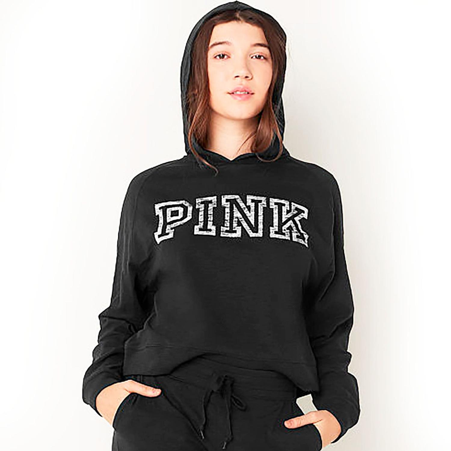 victoria secret pink moletom com capuz womens