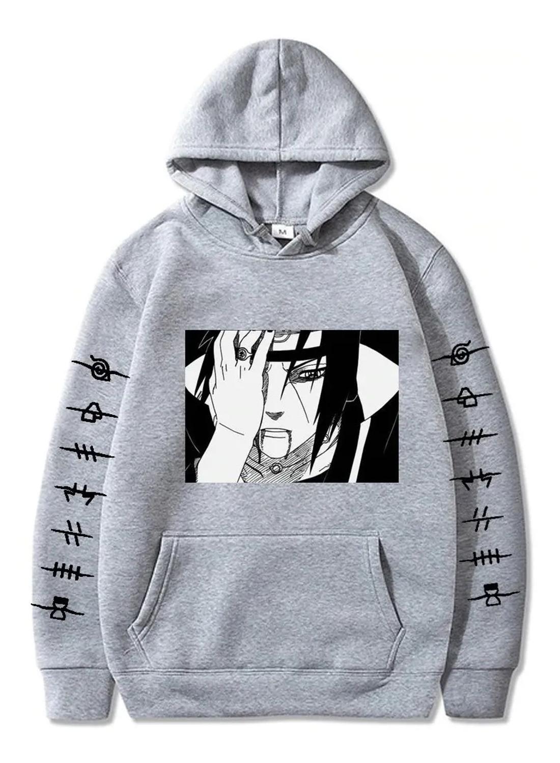 itachi sharingan moletom com capuz