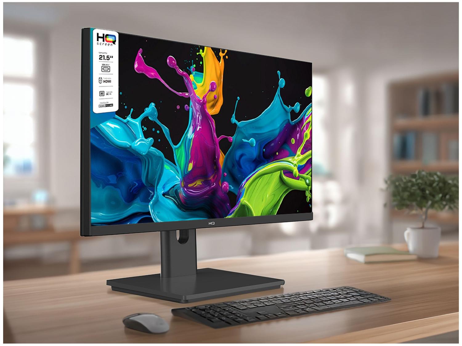 Monitor 21,5" LED HQ 75Hz 5ms M215HQ HDMI VGA