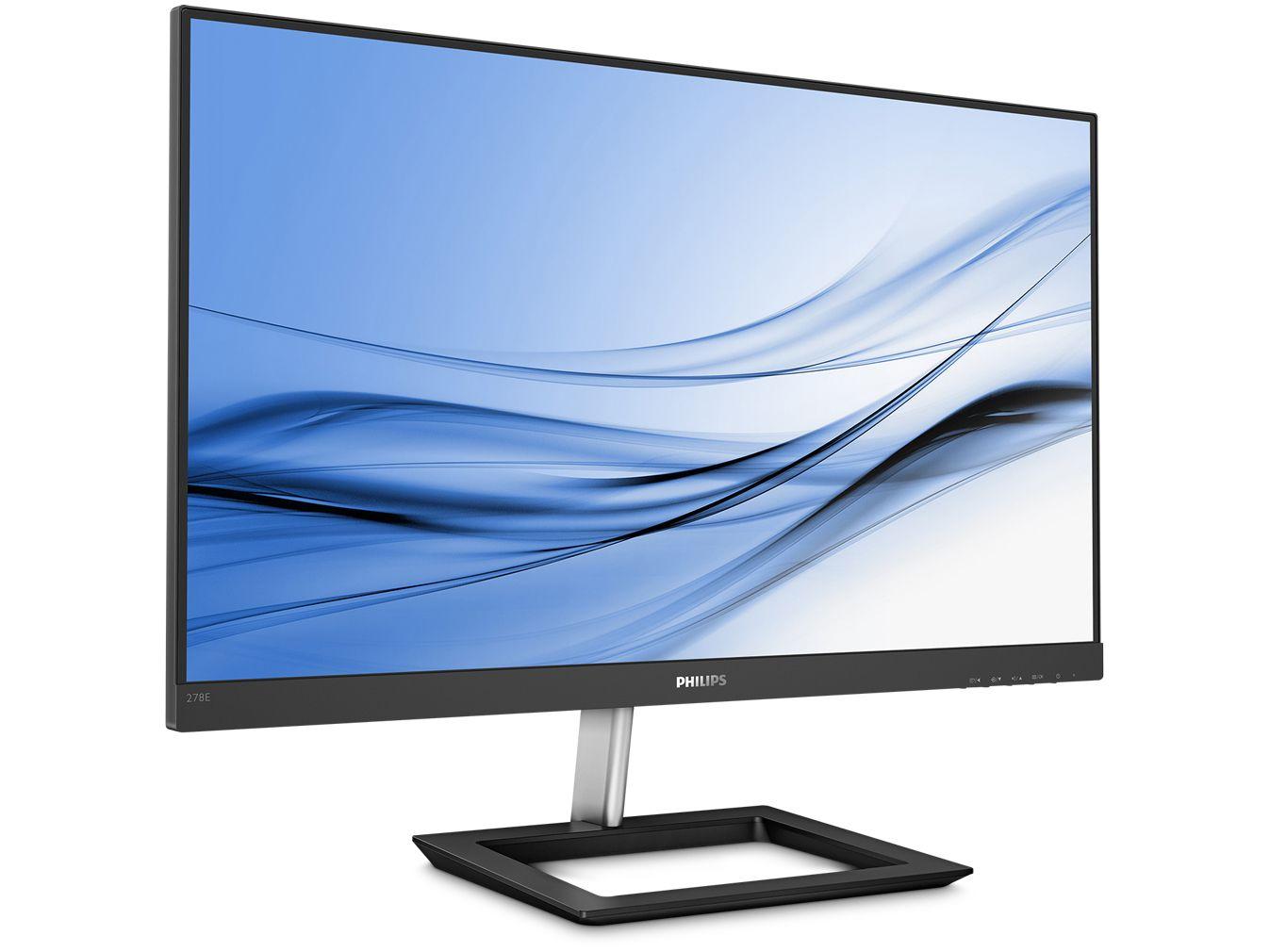 Monitor 4K Widescreen Philips 278E1A 27" IPS HDMI DisplayPort