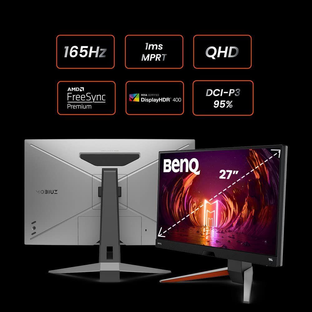 Monitor de jogos BenQ MOBIUZ EX2710Q 27 QHD 1440p 165Hz 1ms Monitor de jogos BenQ MOBIUZ EX2710Q 27 QHD 1440p 165Hz 1ms
