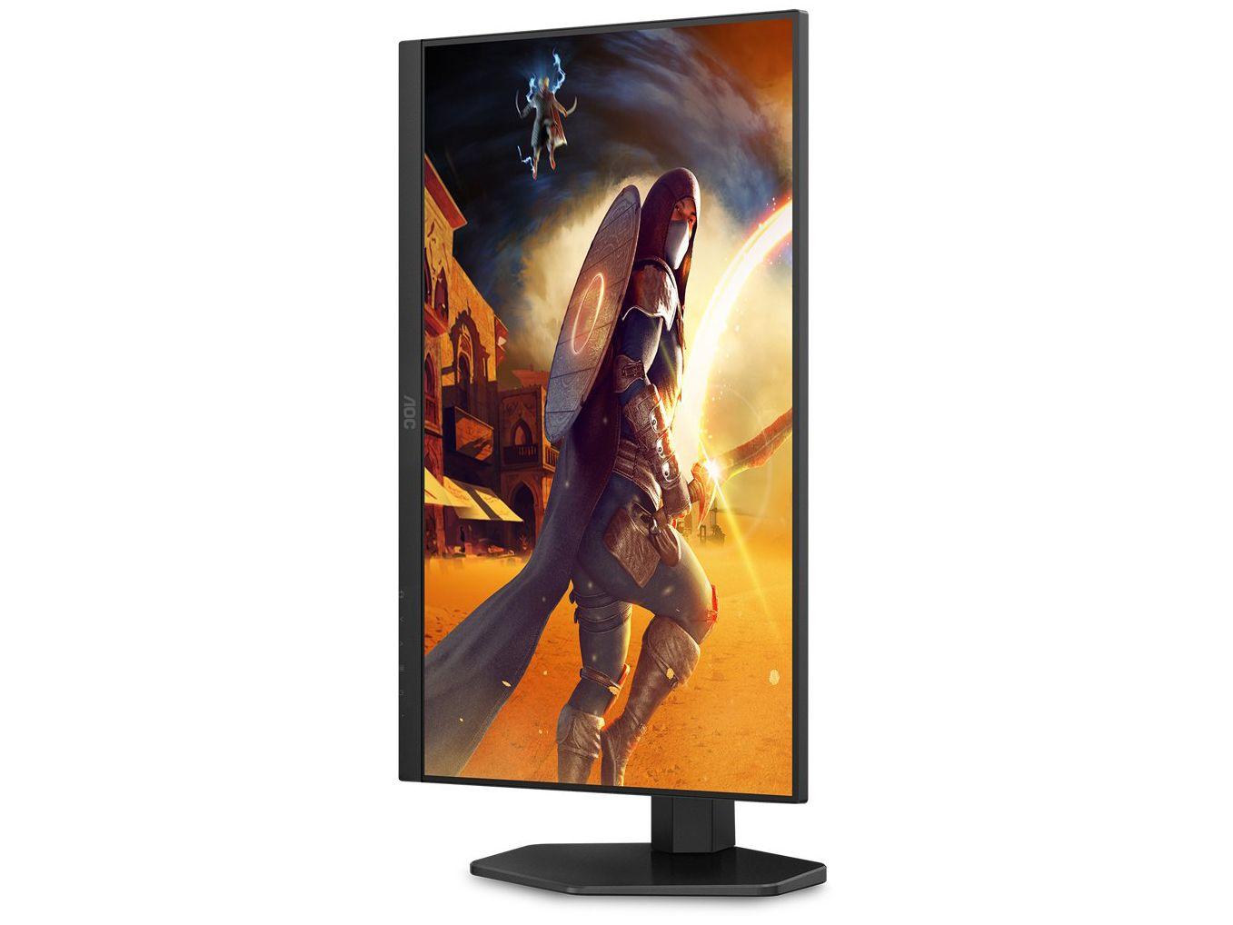 Monitor Gamer AOC 24" Full HD 180Hz Gaming G4 24G4/P HDMI DisplayPort Base Ajustável