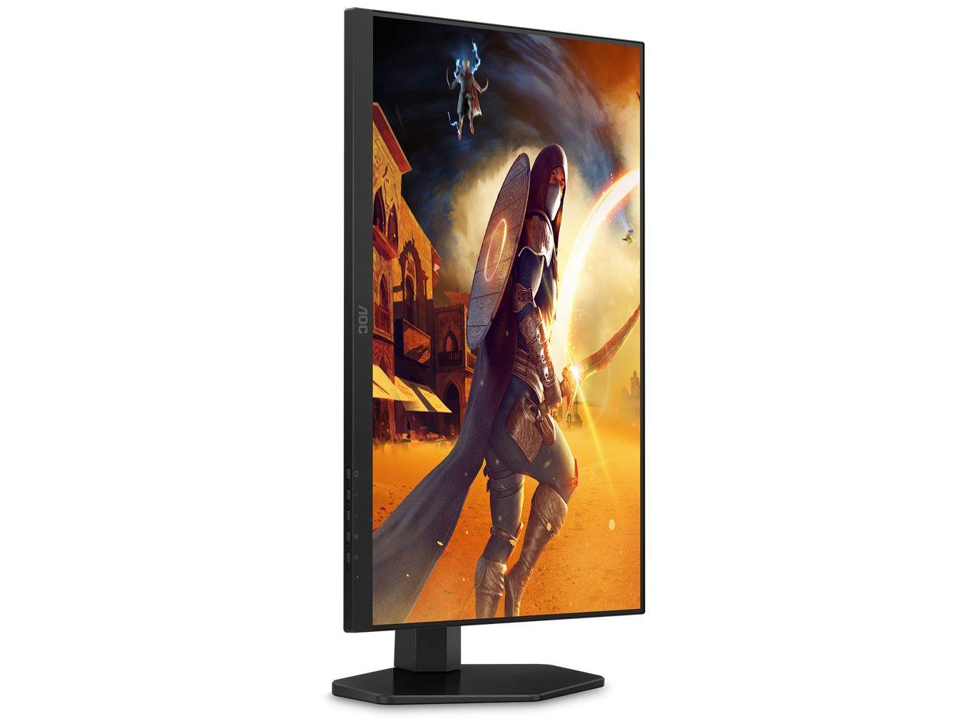 Monitor Gamer AOC 24" Full HD 180Hz Gaming G4 24G4/P HDMI DisplayPort Base Ajustável