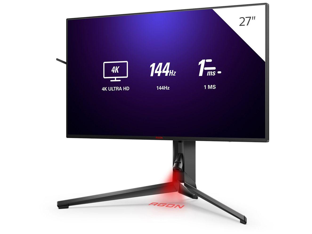 Monitor Gamer AOC Agon Pro AG274UXP/FG 27" 4K UHD 144Hz IPS 1ms 2 HDMI DisplayPort