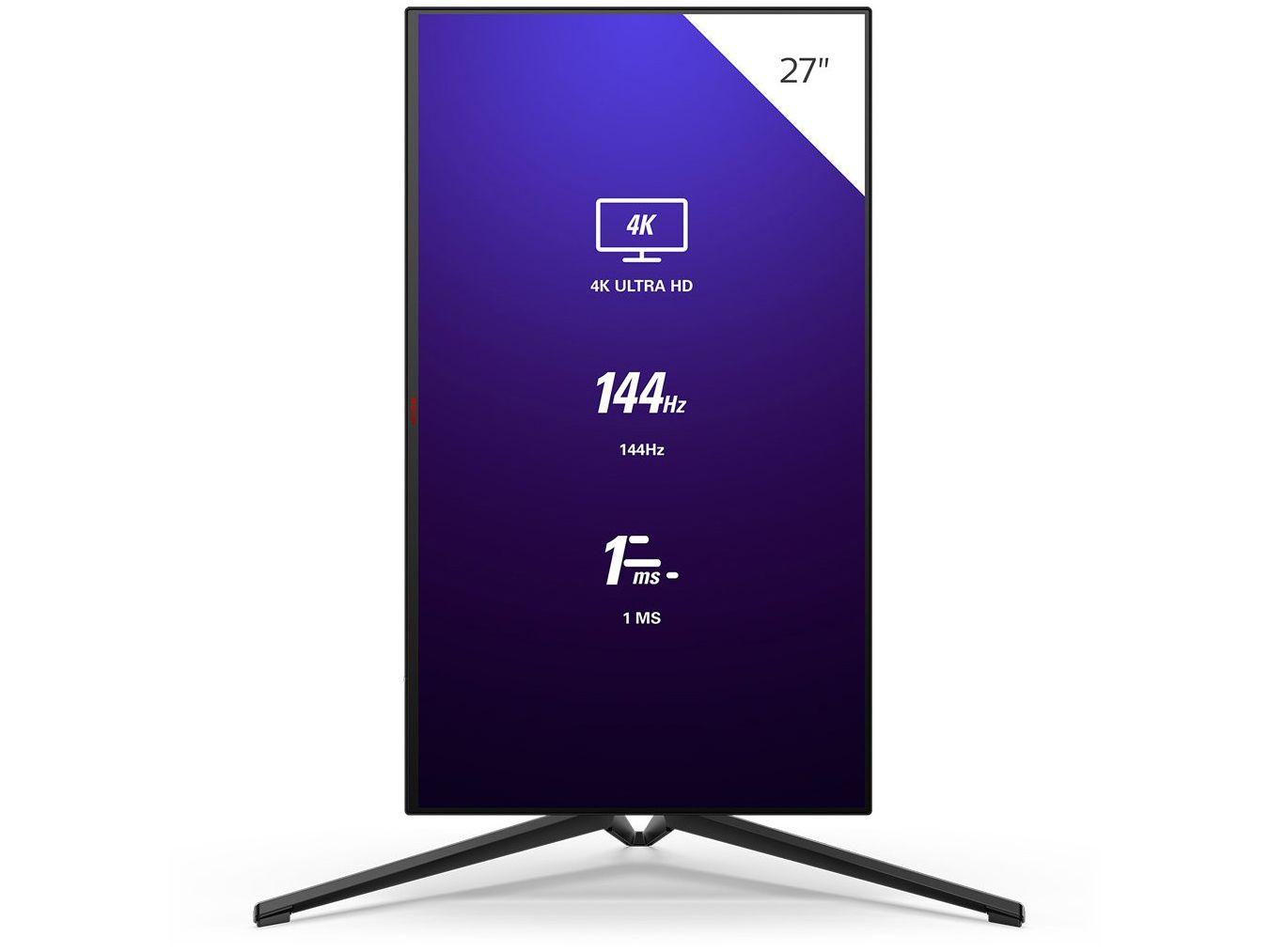 Monitor Gamer AOC Agon Pro AG274UXP/FG 27" 4K UHD 144Hz IPS 1ms 2 HDMI DisplayPort