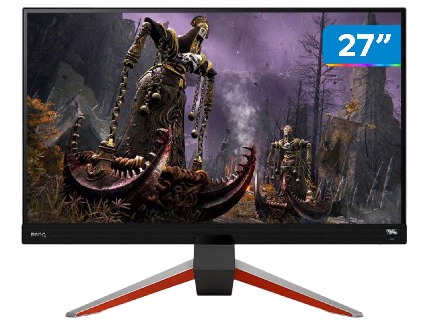 Monitor Gamer BenQ Mobiuz 27" EX2710Q 2K Quad HD IPS 1ms 165Hz com Alto-Falante