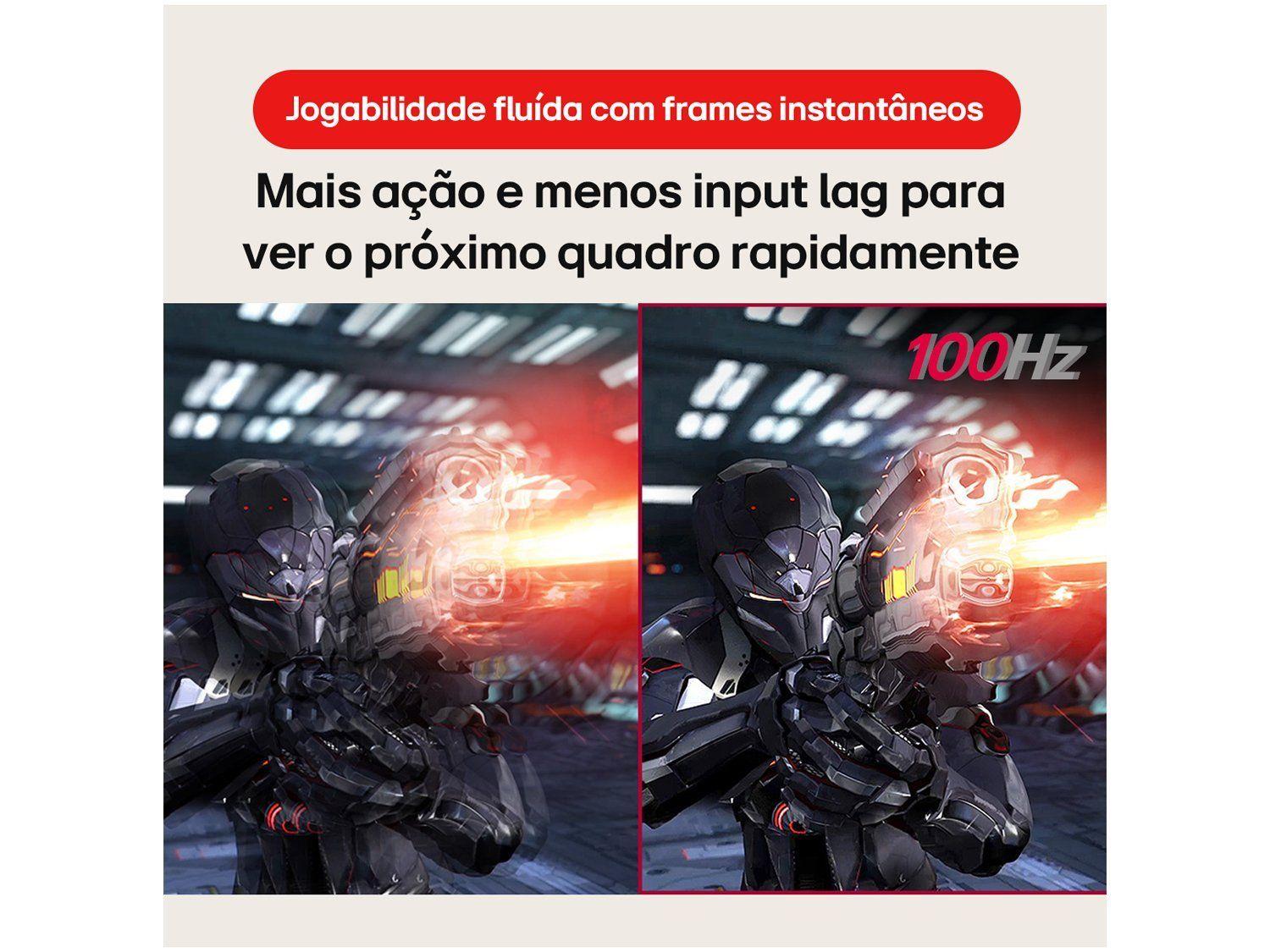 Monitor Gamer LG 24MS500-B — ângulo de visão IPS 178 graus