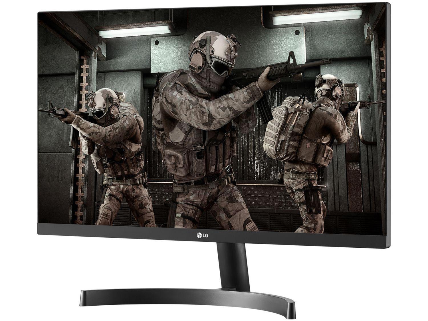 Monitor Gamer LG 24ML600MB.AWZ 23,8” LED IPS Widescreen Full HD 75Hz