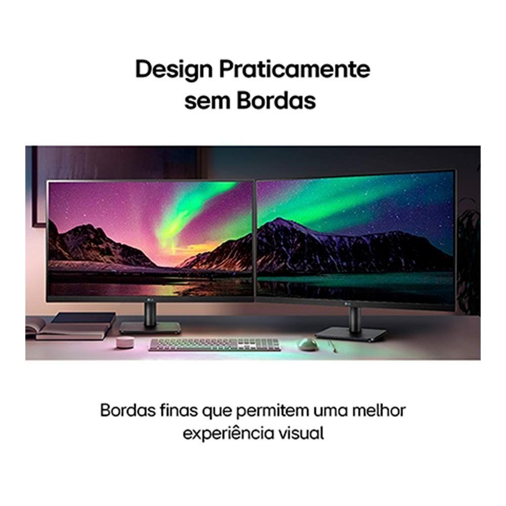 Imagem de Monitor Gamer LG 27" Full HD, IPS, HDMI e VESA, FreeSync ...