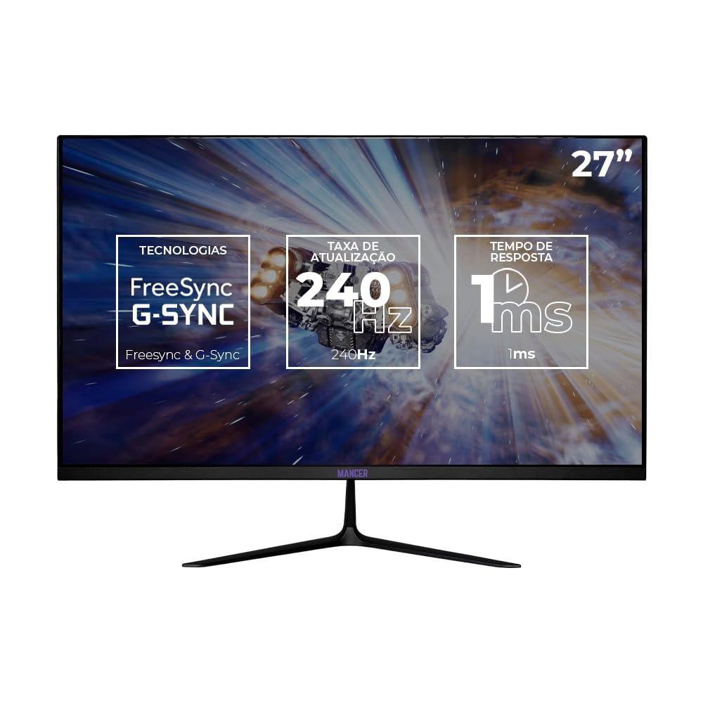 Monitor Gamer Mancer Horizon Z PRO240H, 27 Pol + Suporte Monitor Gamer Mancer Horizon Z PRO240H, 27 Pol + Suporte