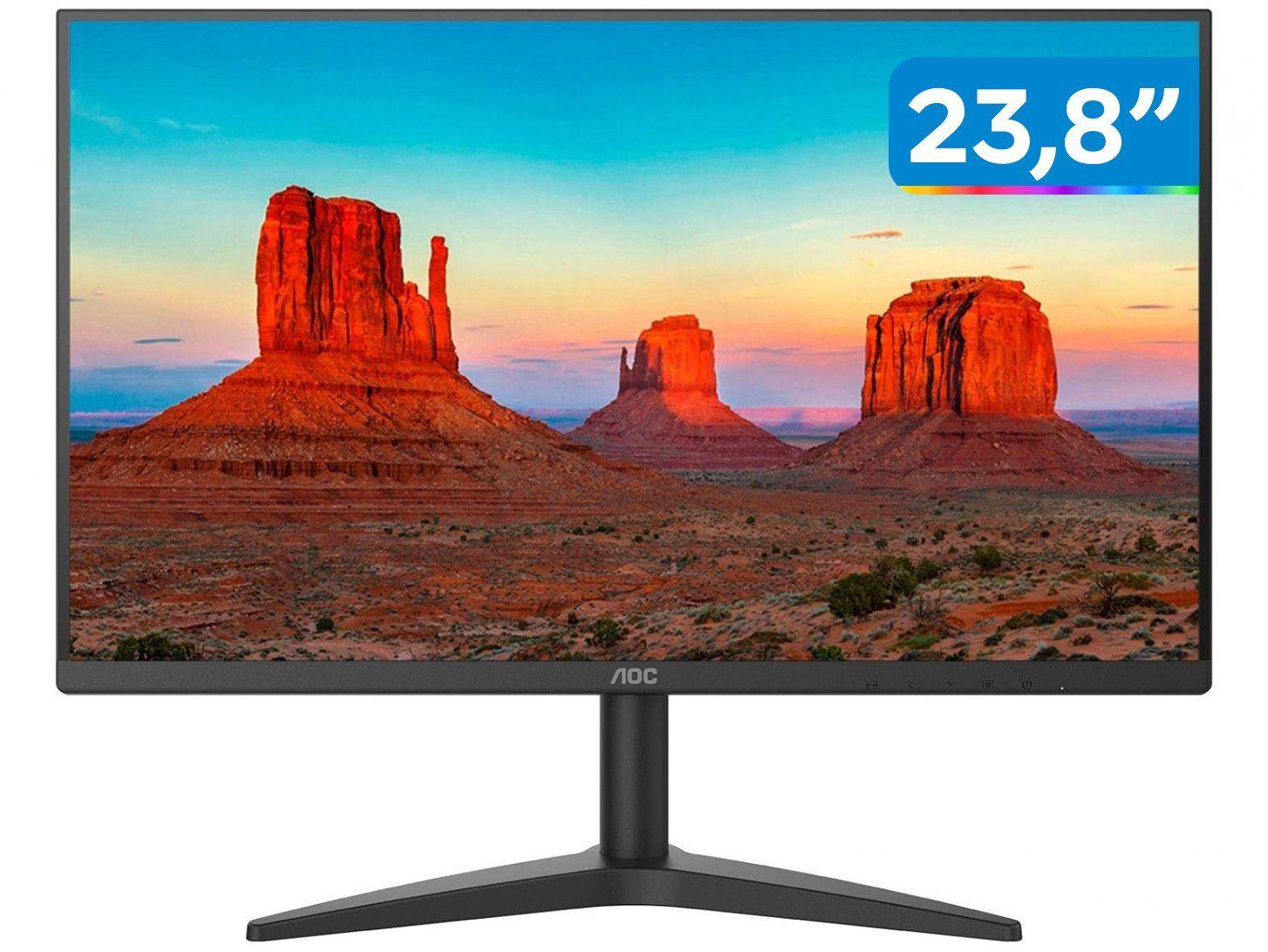 Monitor para PC AOC Série B1 24B1XHM 23,8” 75Hz 6ms Full HD HDMI VG