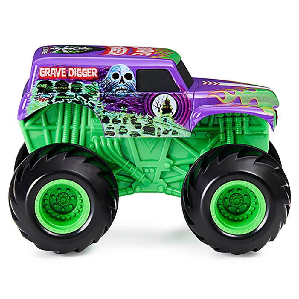 Monster Jam Ripper Monster Jam - Escala 1:43 - Spin Rippers - Grave Digger Roxo - Sunny ...