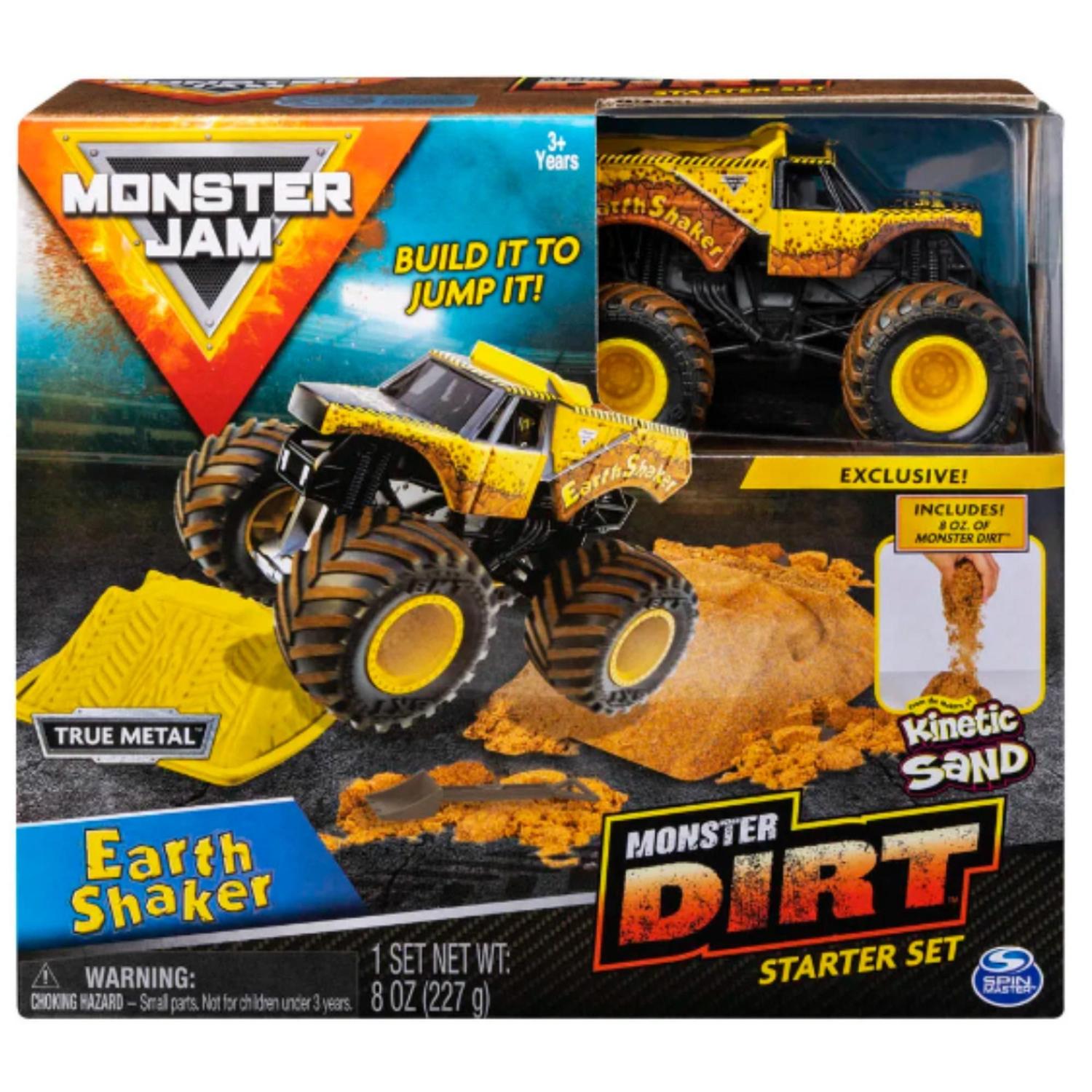 Monster Jam - Playset Básico com areia mágica - Zombie
