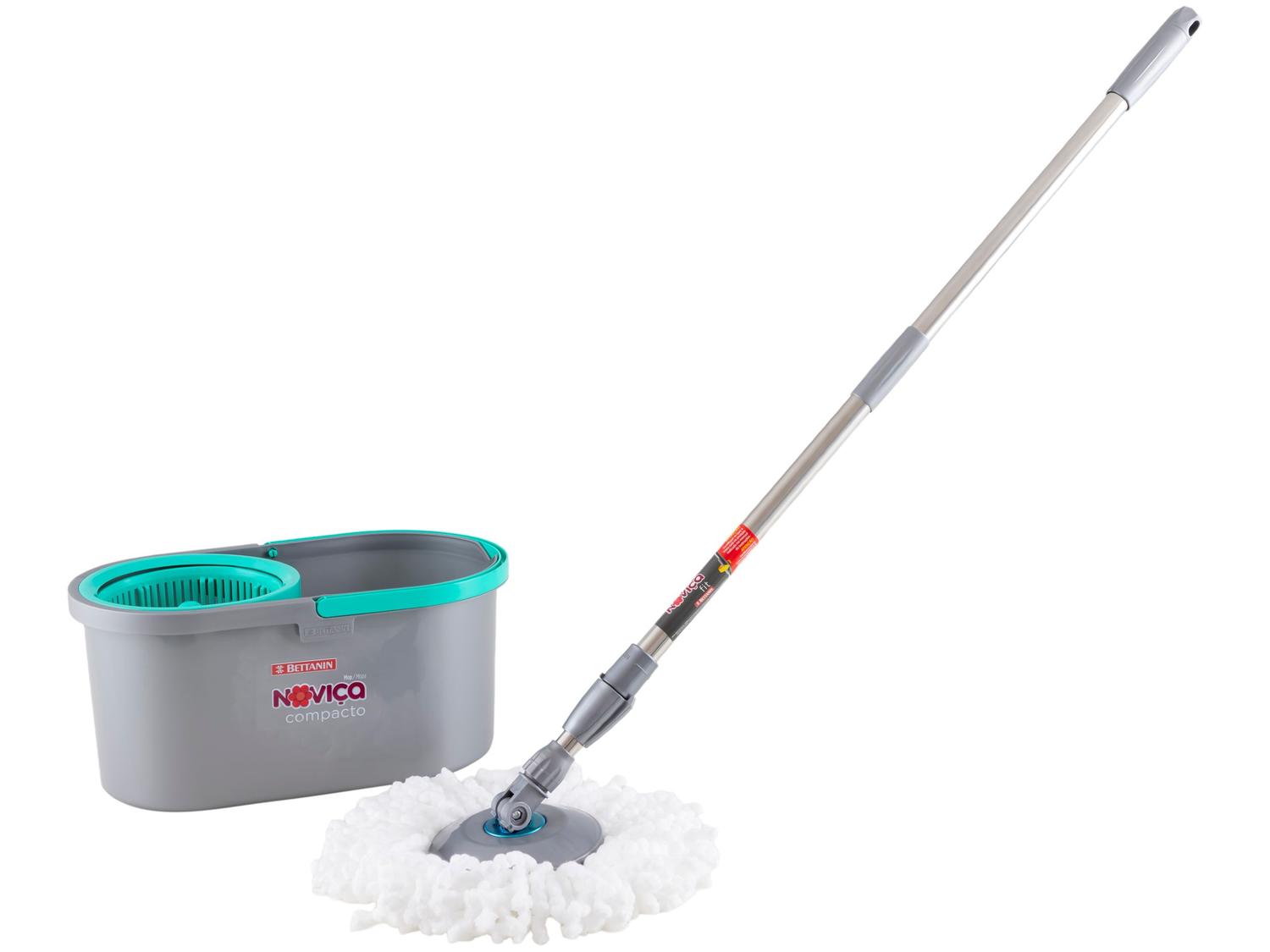 Mop Giratório Bettanin Noviça Compacto com Balde