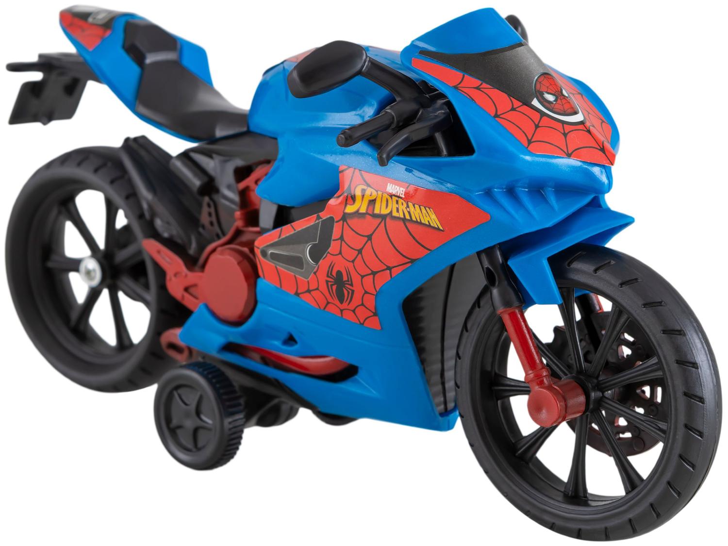 Moto de Brinquedo Marvel Spider-Man Webcycle