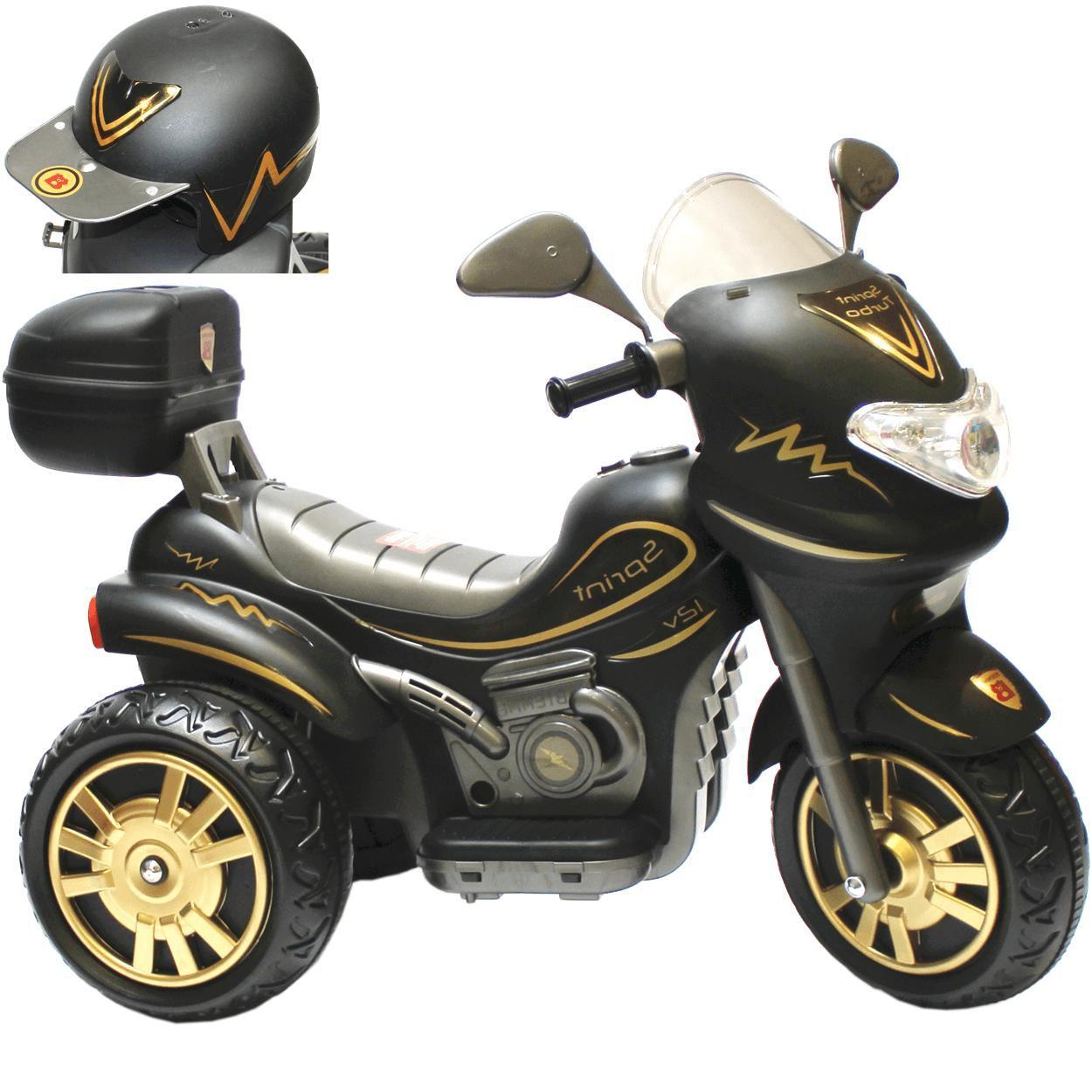 Moto Elétrica Infantil Som E Luz Sprint Turbo 12v Criança Suporta Até 35 Kg  Grande Amarelo Biemme - Moto Elétrica Infantil - Magazine Luiza