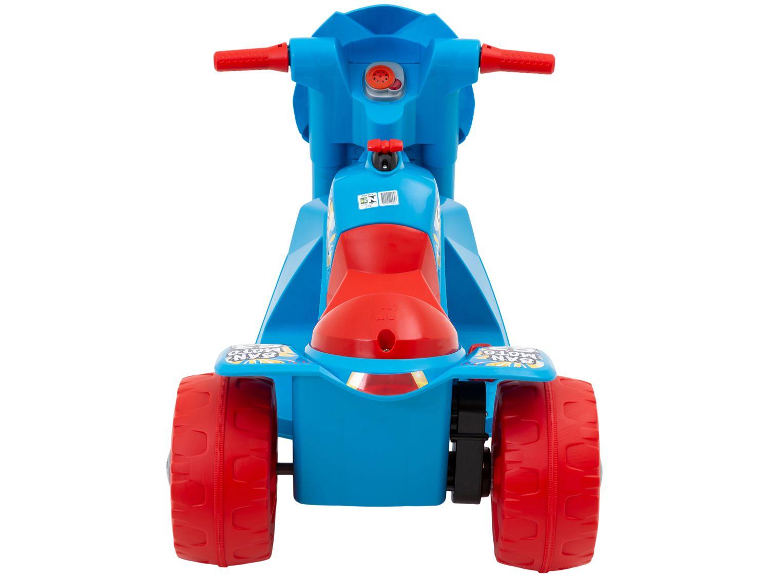 Moto Elétrica Infantil BanMoto Azul