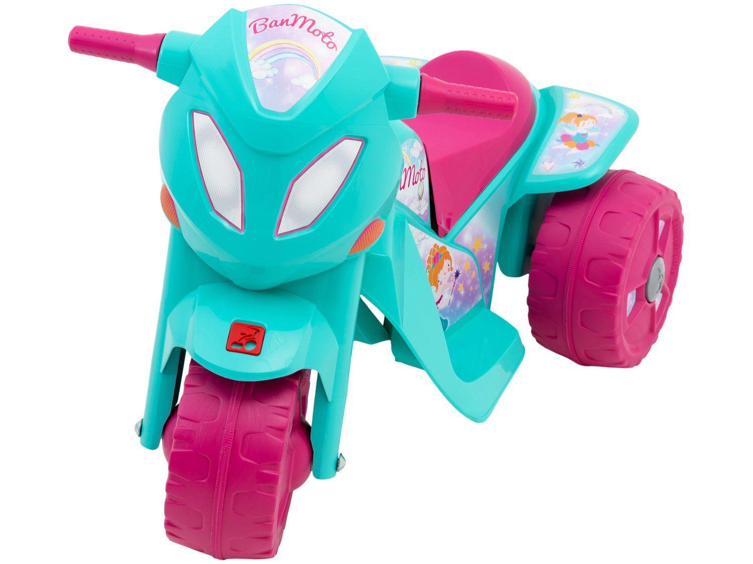 Moto Elétrica Infantil 6V 2 Marchas Bandeirante