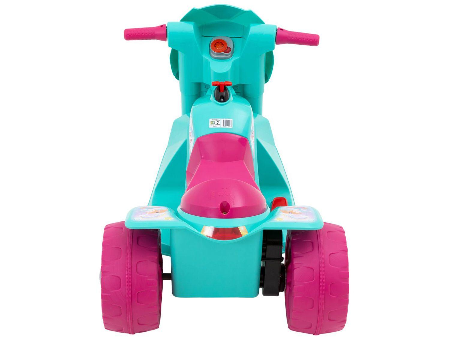 Moto Elétrica Infantil 6V 2 Marchas Bandeirante