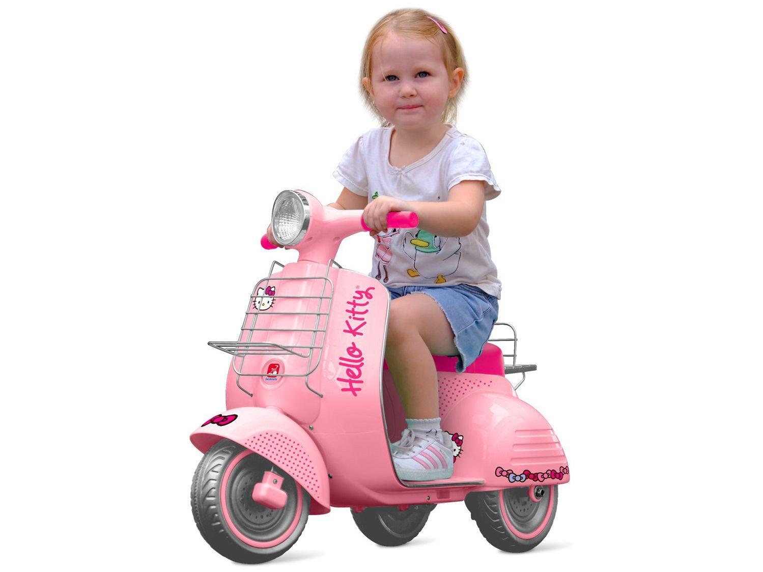 Moto Elétrica Infantil 6V Lambreta 2 Marchas 
