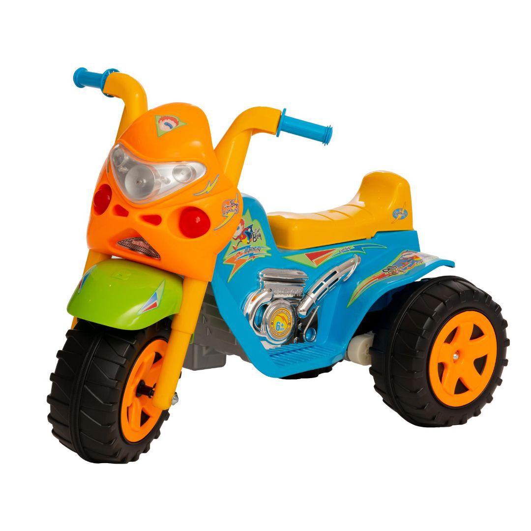 MOTO ELÉTRICA INFANTIL TURBO KIDS HONDA Mini Moto Honda 1000 650 Adventure  Vermelha - Biemme