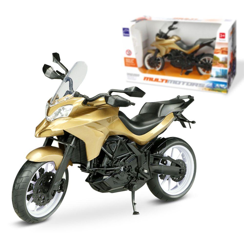 Moto Esportiva Naked Miniatura Infantil 26Cm Roma Brinquedos