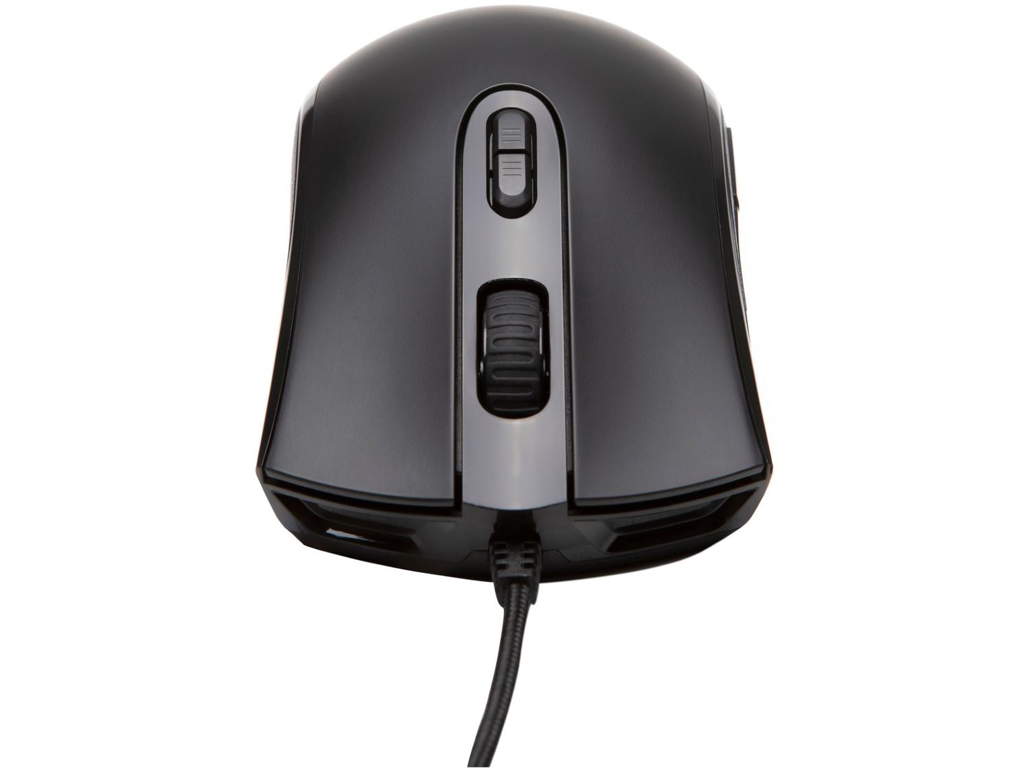 Mouse Gamer HyperX Óptico 6200DPI 7 Botões