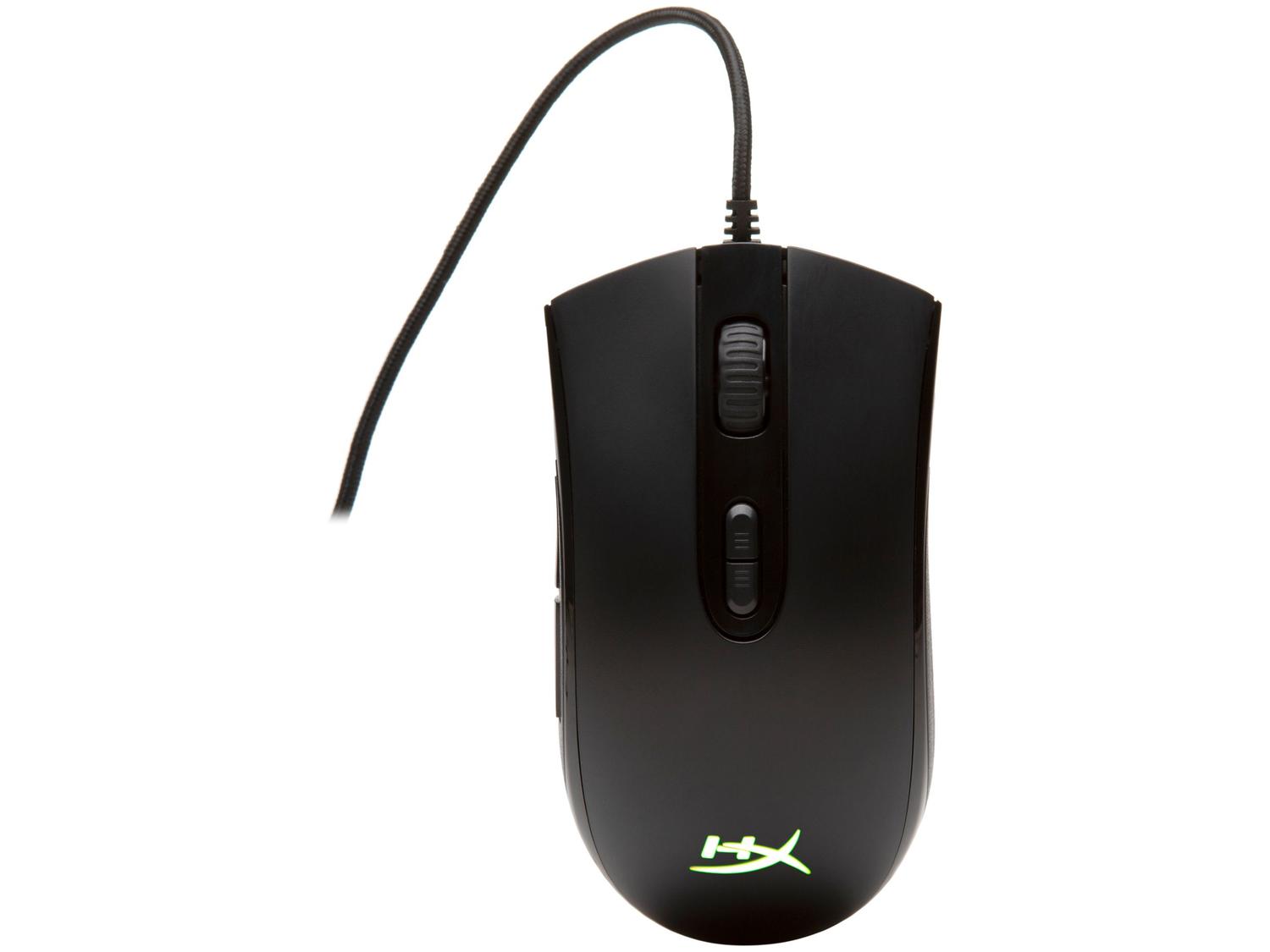 Mouse Gamer HyperX Óptico 6200DPI 7 Botões