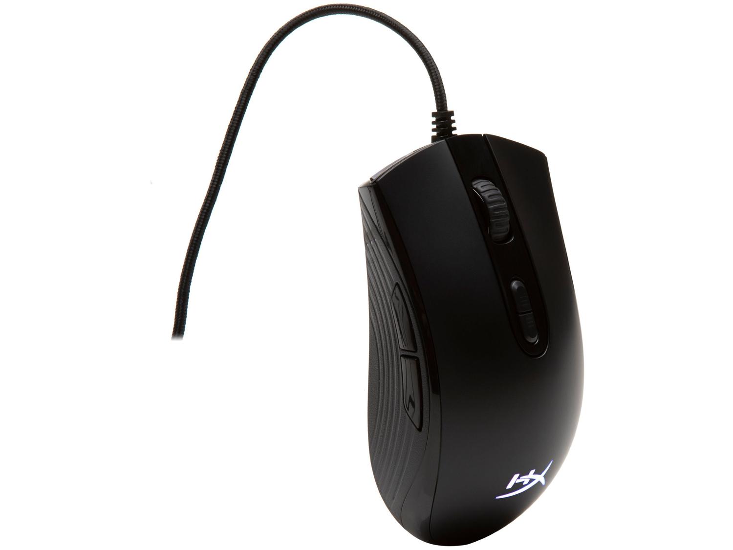 Mouse Gamer HyperX Óptico 6200DPI 7 Botões