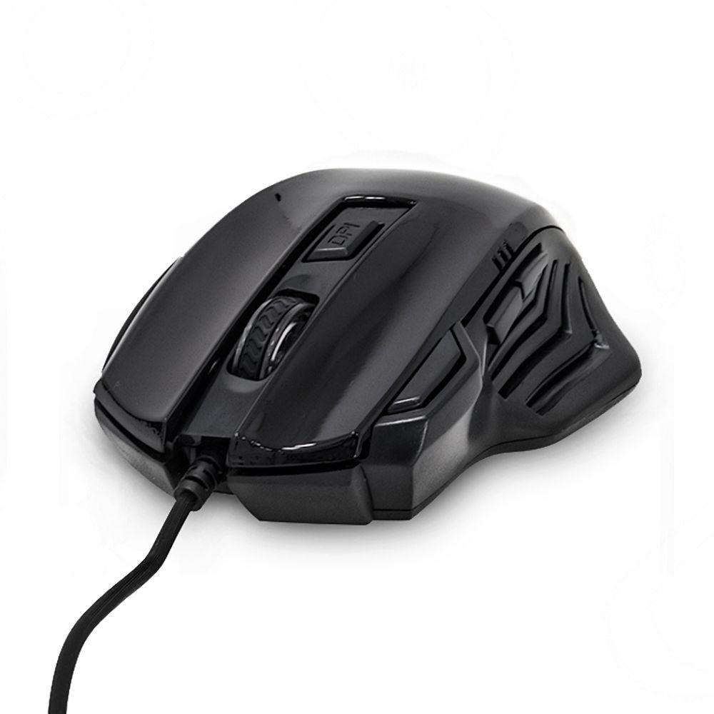 Mouse Gamer Óptico Luz Led Azul 3200dpi Dex LTM-972 - Mouse Gamer