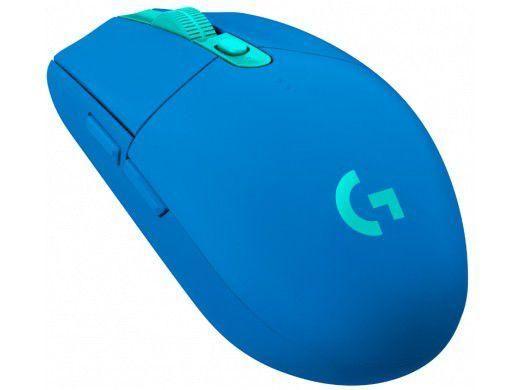 Mouse Gamer RGB sem Fio Logitech G Óptico