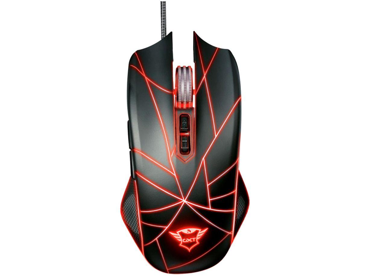 Mouse Gamer RGB Trust Óptico 4000DPI