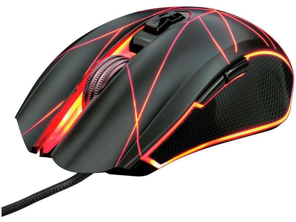 Mouse Gamer RGB Trust Óptico 4000DPI