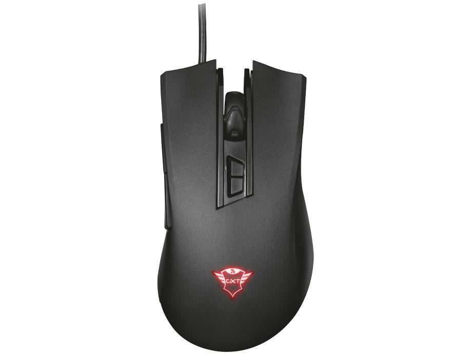 Mouse Gamer Trust Óptico 3200DPI 7 Botões