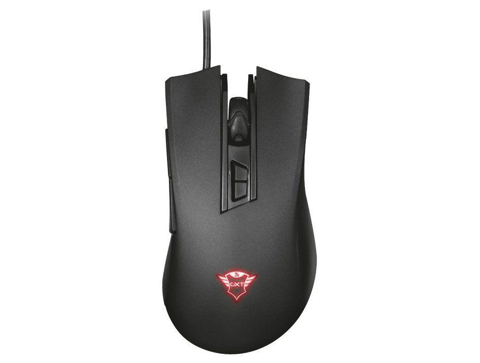 Mouse Gamer Trust Óptico 3200DPI 7 Botões