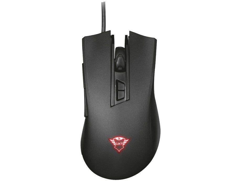 Mouse Gamer Trust Óptico 3200DPI 7 Botões